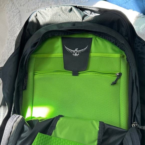 Osprey Black and Gray Men's Backpack - Picture 11 of 12